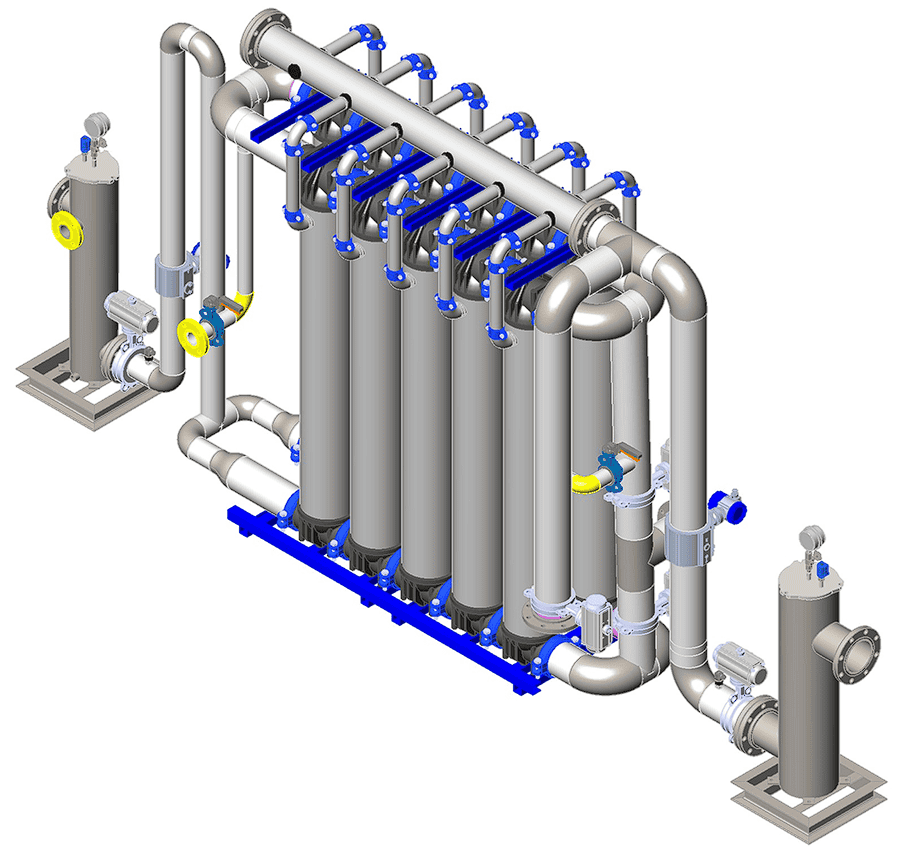 Advanced Process Plant 3D Modelling of UFO Unit